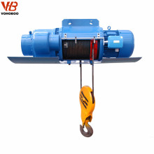 Bridge building remote controller pulling reliable wire rope electric hoist